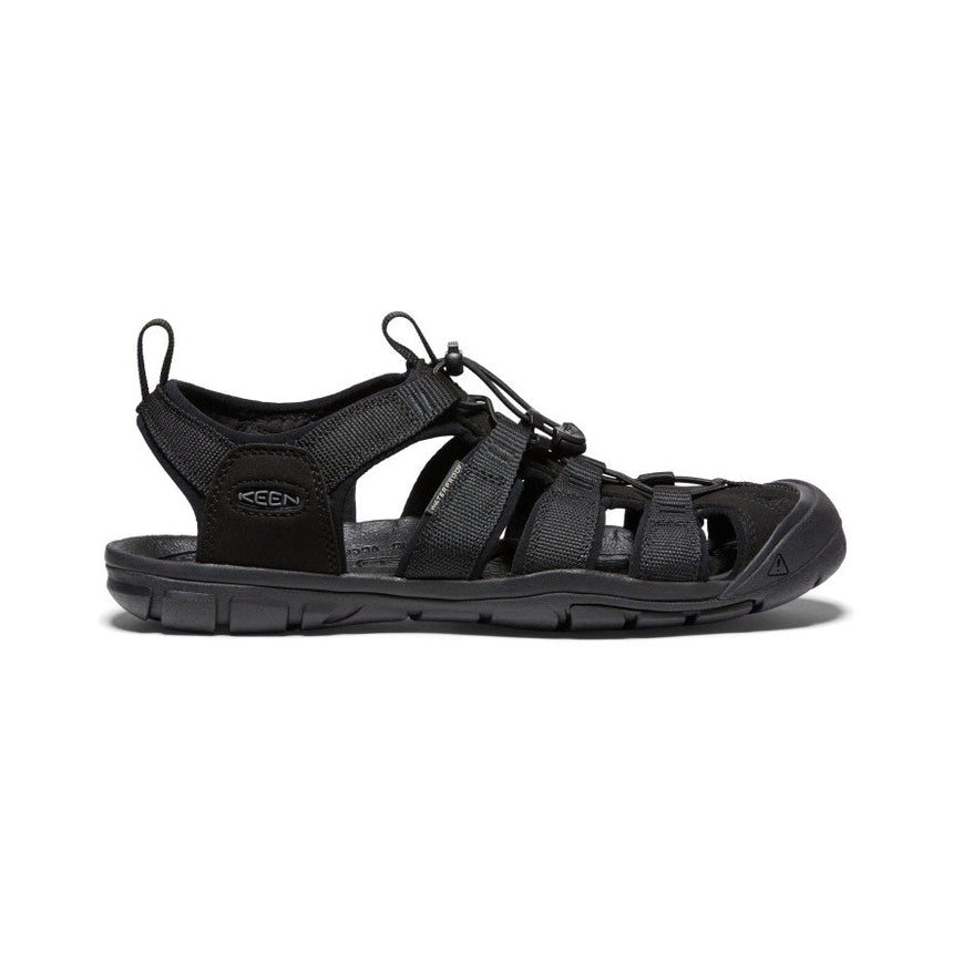 Keen Clearwater Cnx Erkek Sandalet Triple Black