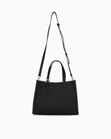 Us Polo Assn Logo Detaylı Aksesuarlı El Çantası Siyah