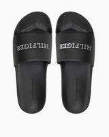 Tommy Hilfiger Raised Pool Slide Terlik Black