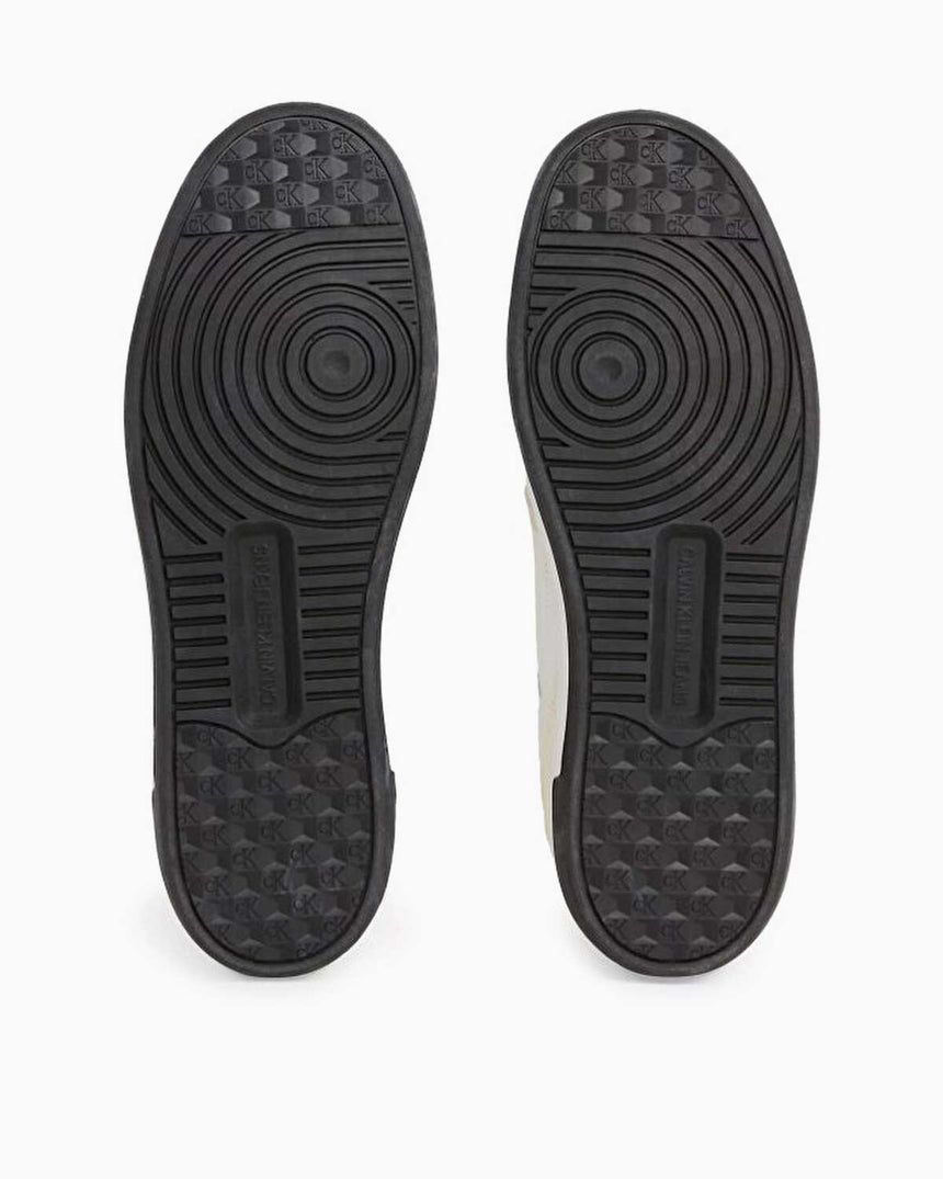 Calvin Klein Basket Cupsole Low Top Sneakers Bright White/Creamy White/Black