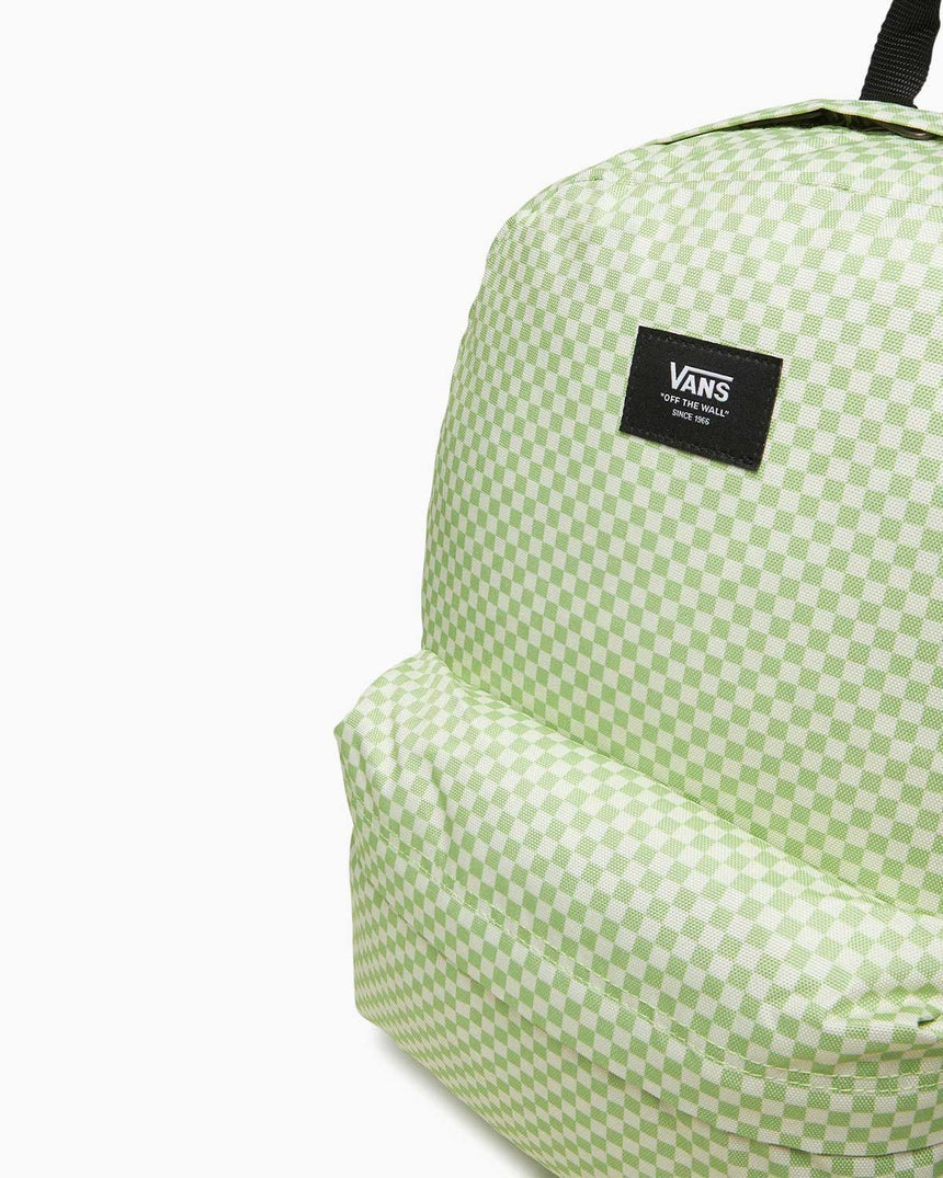 Vans Old Skool Check Sırt Çantası Shadow Lime