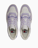 Tommy Hilfiger Retro Basket Tonal Logo Sneakers Lavender Flower