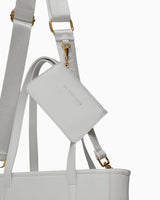 Us Polo Assn Mini Cüzdan Detaylı El Çantası Beyaz