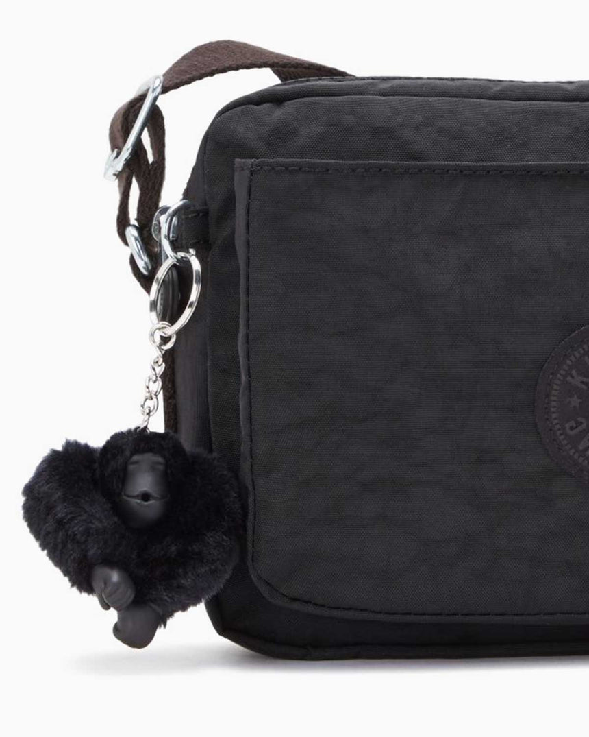 Kipling Abanu M Basic Çapraz Askılı Kadın Çantası Black Noir