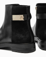 Tommy Hilfiger Logo Leather Chelsea Low Boots