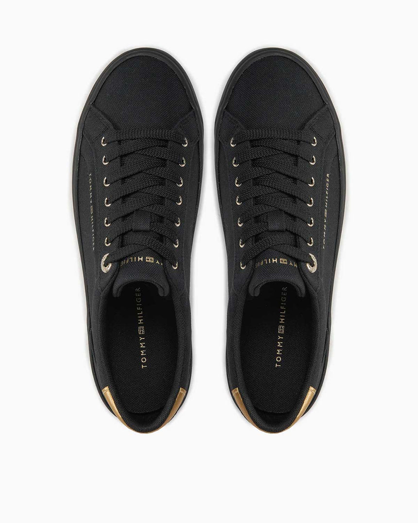 Tommy Hilfiger Essential Canvas Sneaker Black