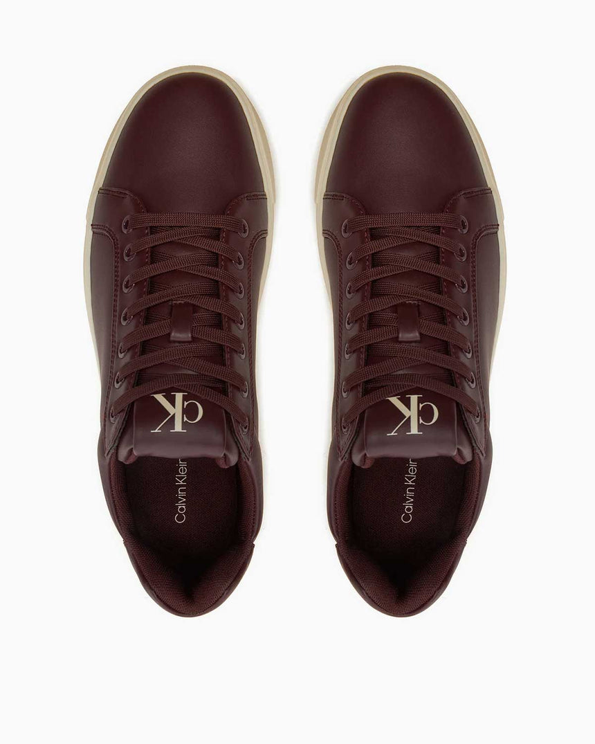 Calvin Klein Jeans Chunky Cupsole Clean Low Top Sneaker Bitter Chocolate/Creamy White