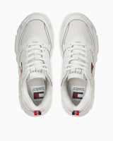 Tommy Hilfiger Lightweight Hybrid Runner Sneaker Ecru