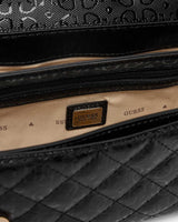 Guess Idra 4G Logolu Kapaklı Mini Kadın El Çantası Black