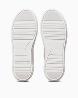 Calvin Klein FF Cupsole Lace Up W/Ml Lth Kadın Sneaker White/Stony Beige