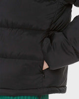 Guess Bertina Light Puffer Şişme Mont Jet Black A996