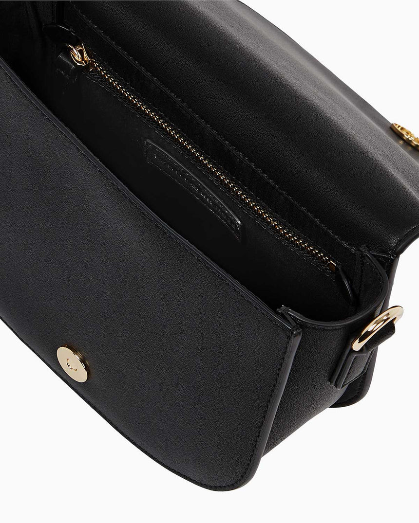 Tommy Hilfiger Logotape Saddle Çapraz Askılı Çanta Black