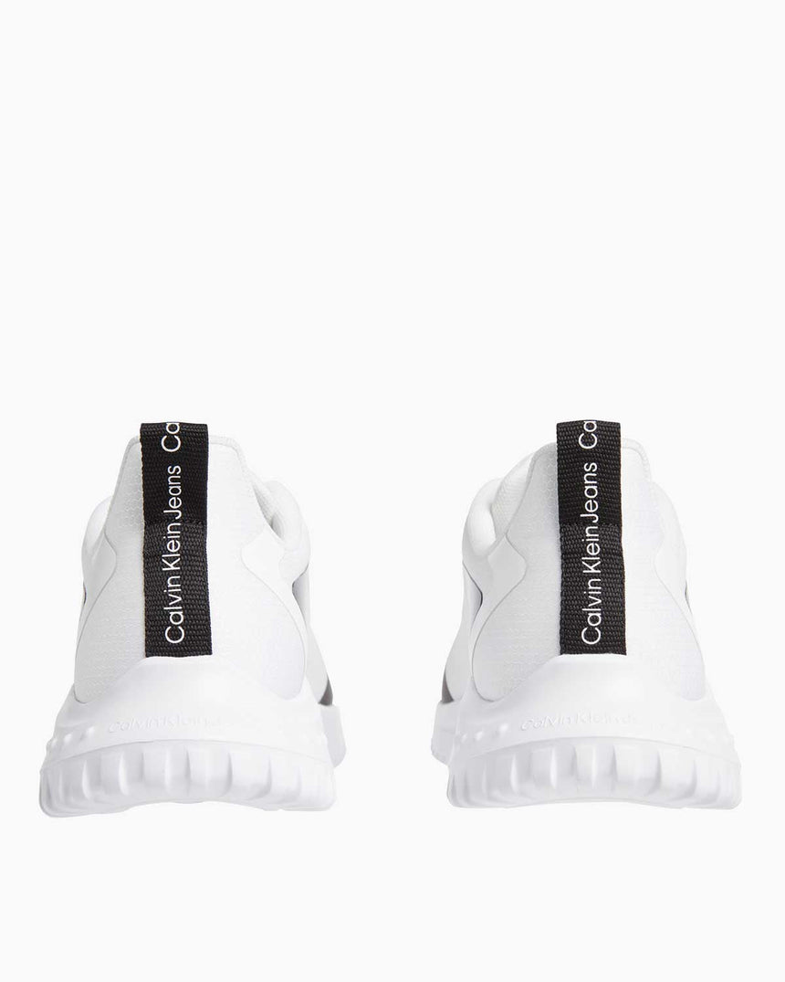 Calvin Klein Runner Low Top Logolu Sneakers Bright White/Black