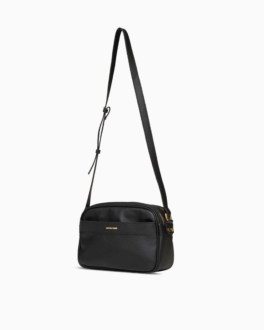 Us Polo Assn Logo Detaylı Çapraz Askılı Çanta Siyah
