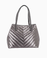 Guess Vikky Tote Omuz Çantası Pewter