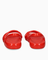 Camper Kobarah Flat Sandalet Parlak Kırmızı