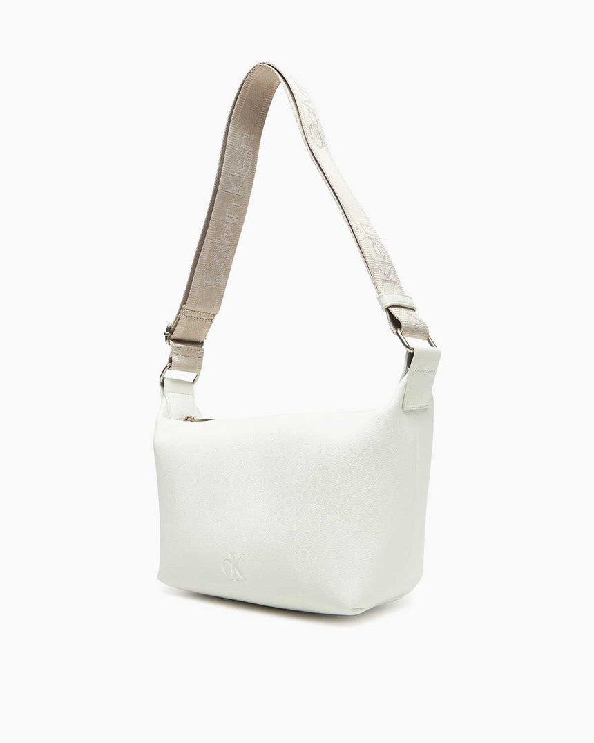 Calvin Klein Ultralight Shoulder Bag Omuz Çantası Lily White