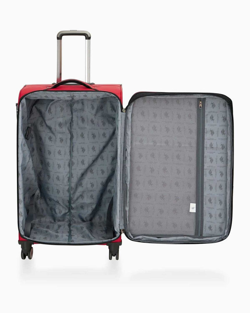 U.S. Polo Assn. Kabin Boy Valiz Kırmızı