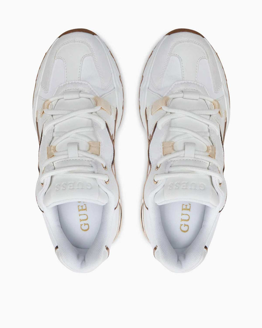 Guess Carrli Runner Sneaker White Sand