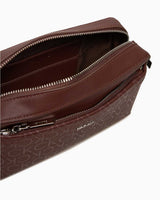 Calvin Klein Must Convertible Monogram Omuz Çantası Cioccolate Lab Monogram Pu