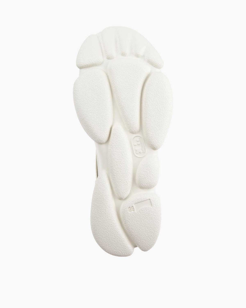 Camper Hakiki Deri Süet Karst Kadın Sneakers Beyaz