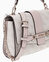 Guess Nolana Handle Flap Monogram El Çantası