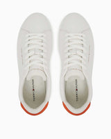 Tommy Hilfiger Court Detail Essential Sneaker Ecru/Brilliant Orange