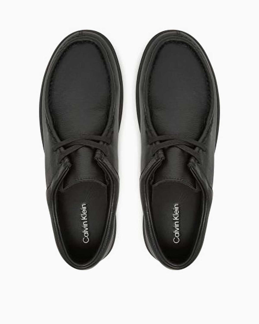 Calvin Klein Hibrit Bağcıklı Erkek Oxford Ayakkabı Triple Black