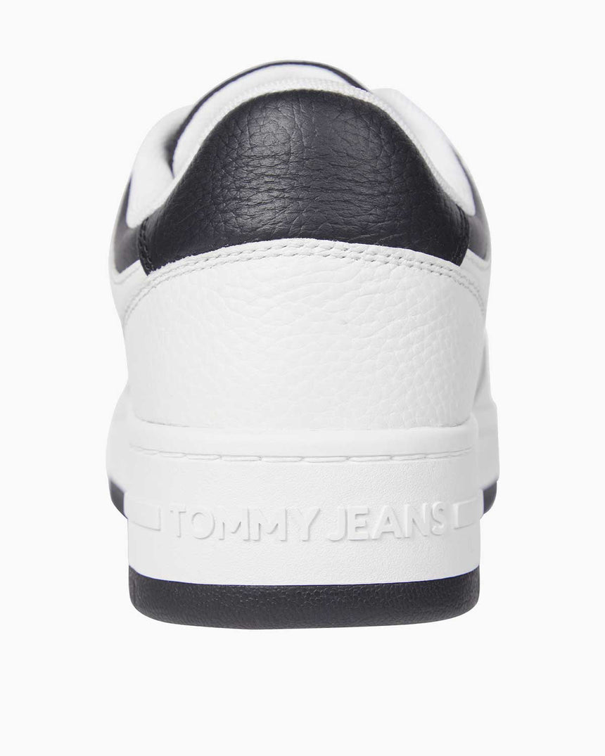 Tommy Hilfiger Retro Basket Cupsole Sneaker Ecru