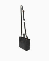 Tommy Hilfiger Logo Bantlı Mini Tote Kadın El Çantası Black