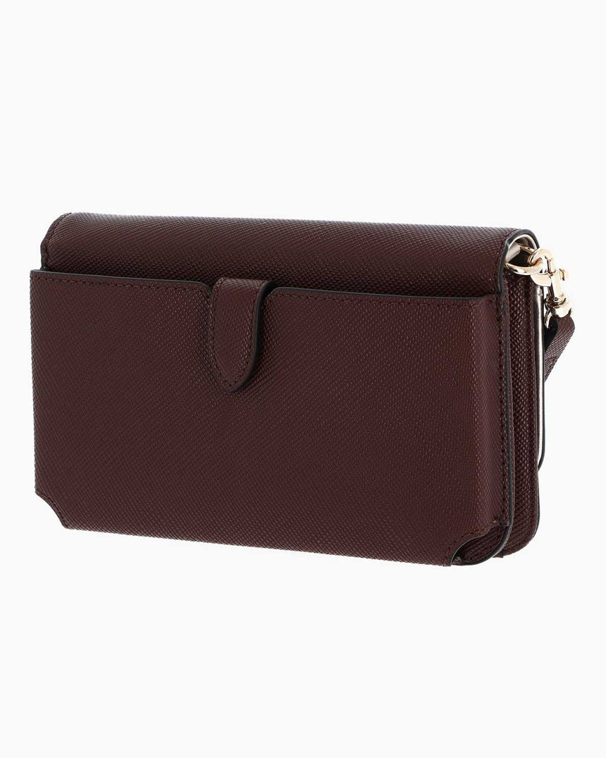 Guess Noelle Xbody Mini Çapraz Askılı Çanta Brown