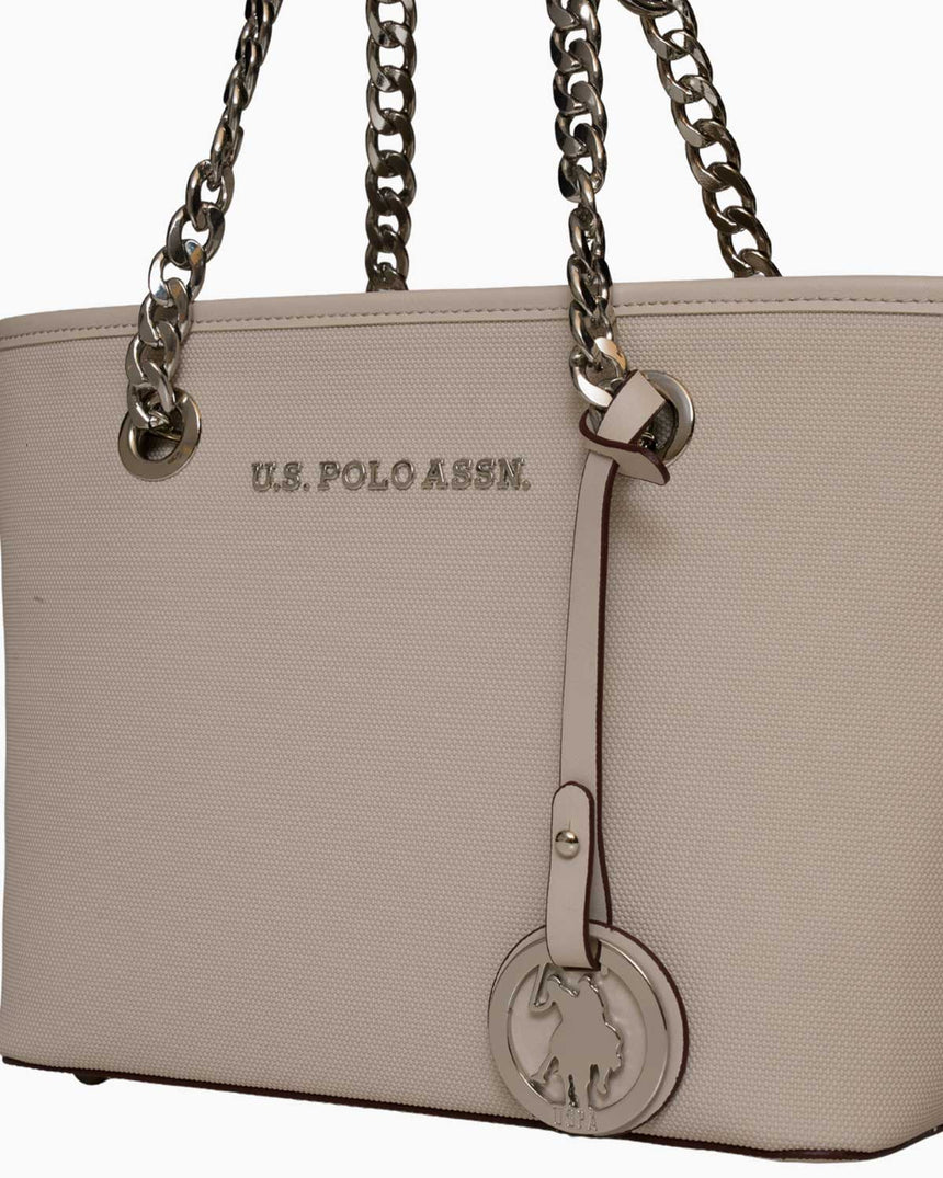 Us Polo Assn Zincir Detaylı Omuz Çantası Taş