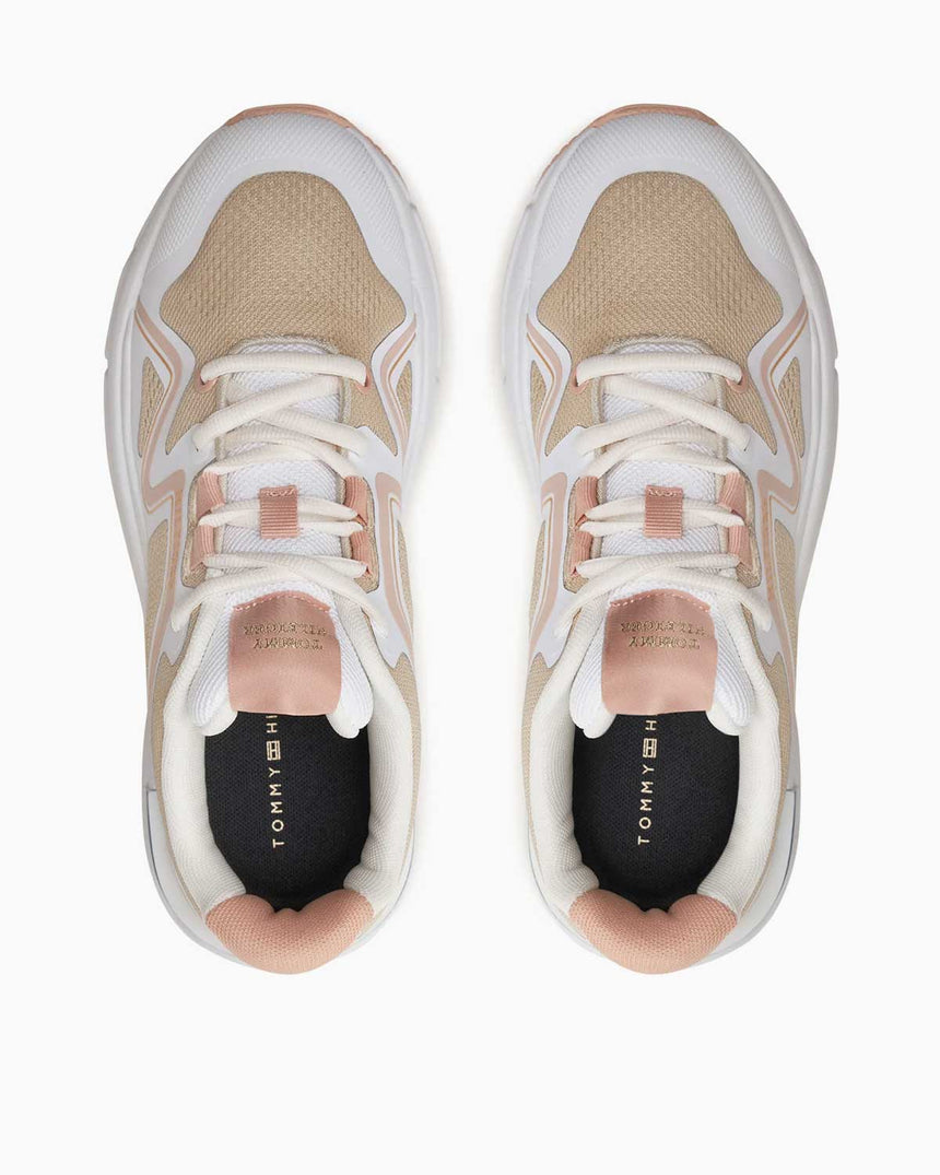 Tommy Hilfiger Trail Runner Sneakers Neutral/Gold