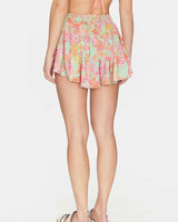 Guess Relaxed Bottoms Şort Ethnic Paisley Acqua