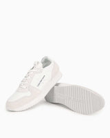 Calvin Klein Runner Sock Lace Up Sneakers Bright White/Eggshell