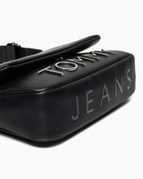 Tommy Hilfiger Bold Elongated Mini Omuz Çantası Black