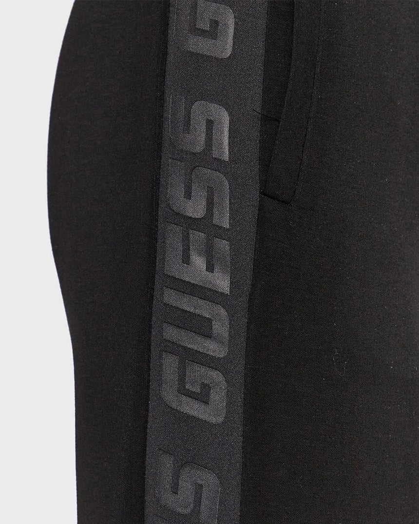 Guess Brenda Regular Fit Cepli Scuba Jogger Eşofman Altı Jet Black A996