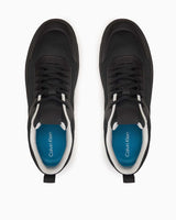 Calvin Klein Low Top Lace Up Knit Erkek Sneaker Black/Irongate