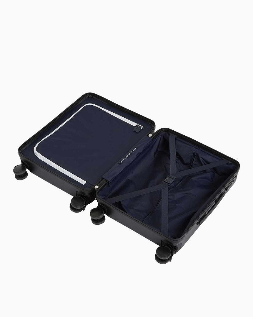 Tommy Hilfiger Suitcase Carry On Kabin Boy Valiz Black