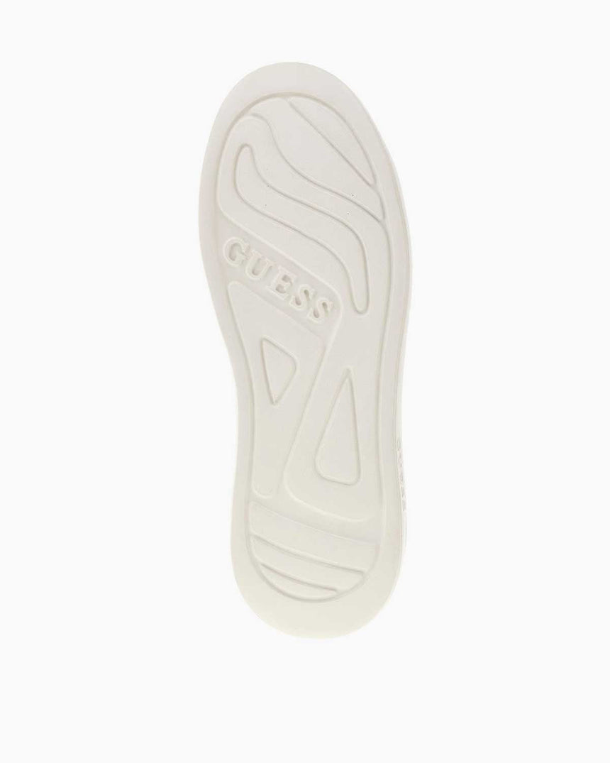Guess Elbina10 Baskılı Kadın Deri Sneaker White Blue
