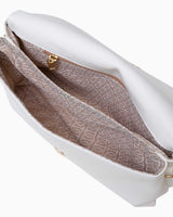 Us Polo Assn Zincir Detaylı Çapraz Askılı Çanta Beyaz