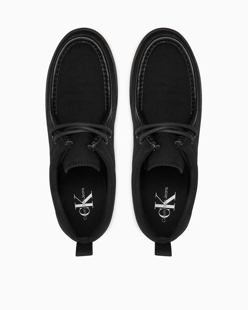 Calvin Klein Lugged Hybrid Lace Up Ayakkabı Triple Black