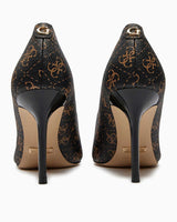 Guess Pump Dabbey Stiletto Brown Ocra