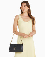 Tommy Hilfiger Heritage Chain Çapraz Askılı Çanta Black