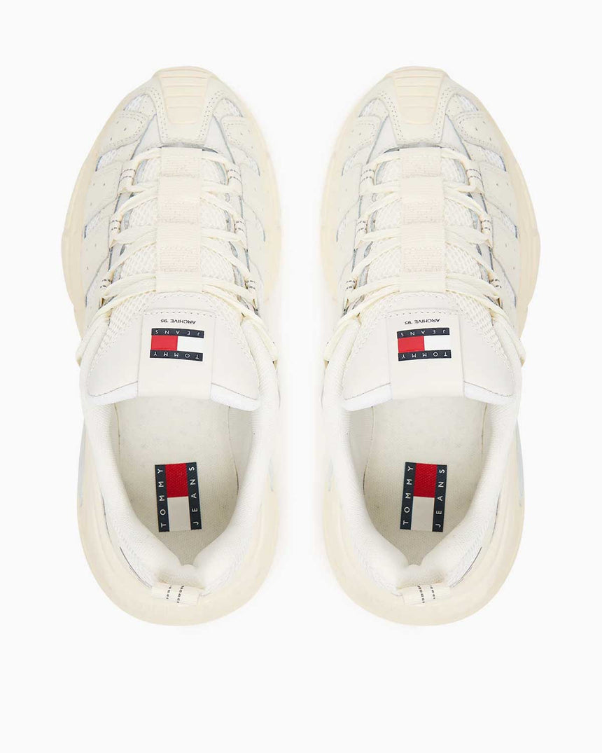 Tommy Hilfiger Arşiv 95 Kadın Sneaker Ecru/Ivory
