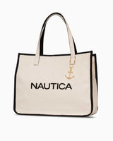 Nautica Ladies Çapraz Askılı Çanta Bej - Siyah