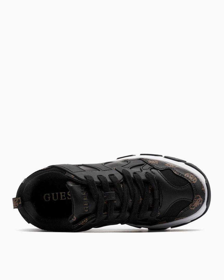 Guess Running Dolgu Topuklu Sneaker Black Brass