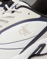 Calvin Klein Retro Tennis Sneaker Bright White/Calvin Navy/Silver