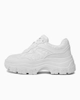 Guess Logolu Kalın Tabanlı Sneaker White