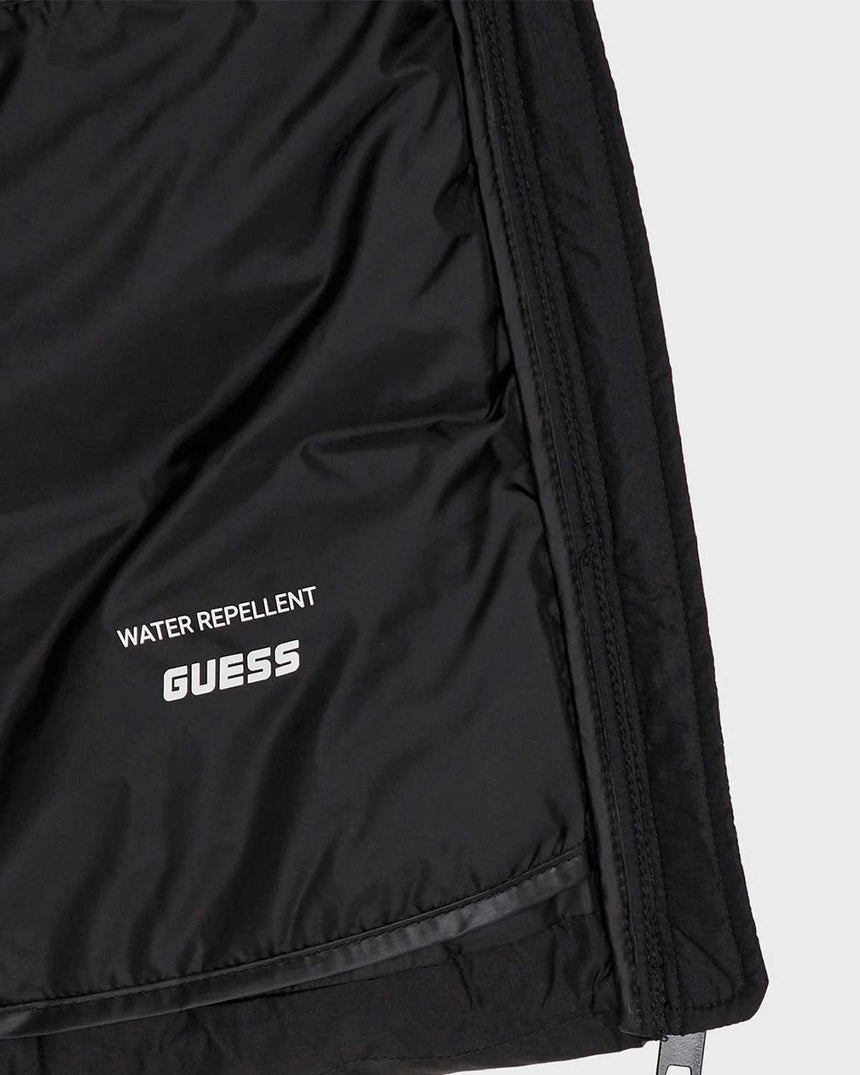 Guess New Claudia Kadın Aktif Hafif Şişme Mont Jet Black A996